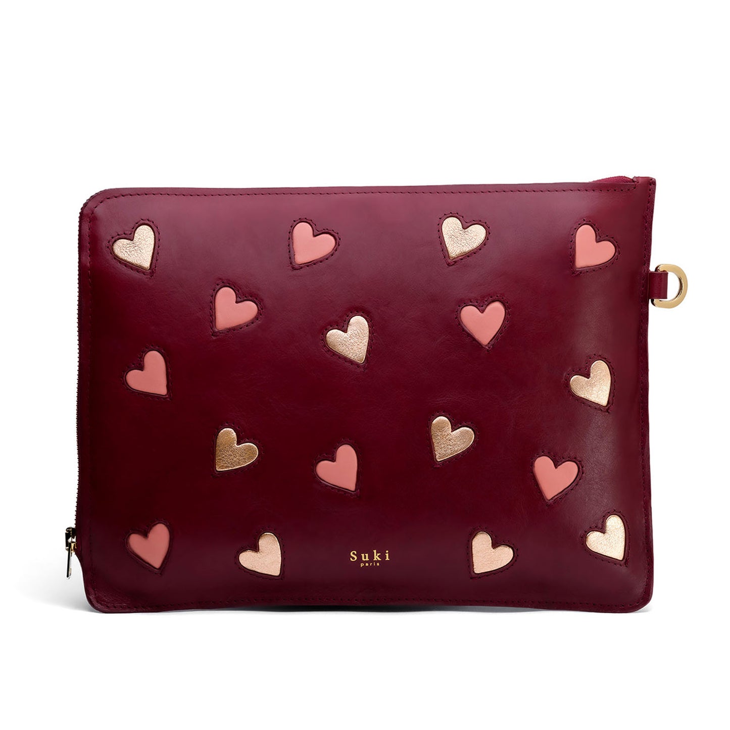 Housse laptop cuir tannage végétal, format 13 pouces