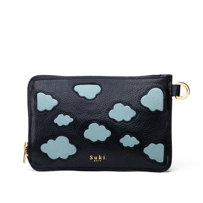 Zéphyr, pochette en cuir tannage végétal confectionnée à Paris