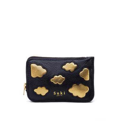 Naxos portefeuille cuir avec 4 rangements cartes au dos — atelier rue Labie