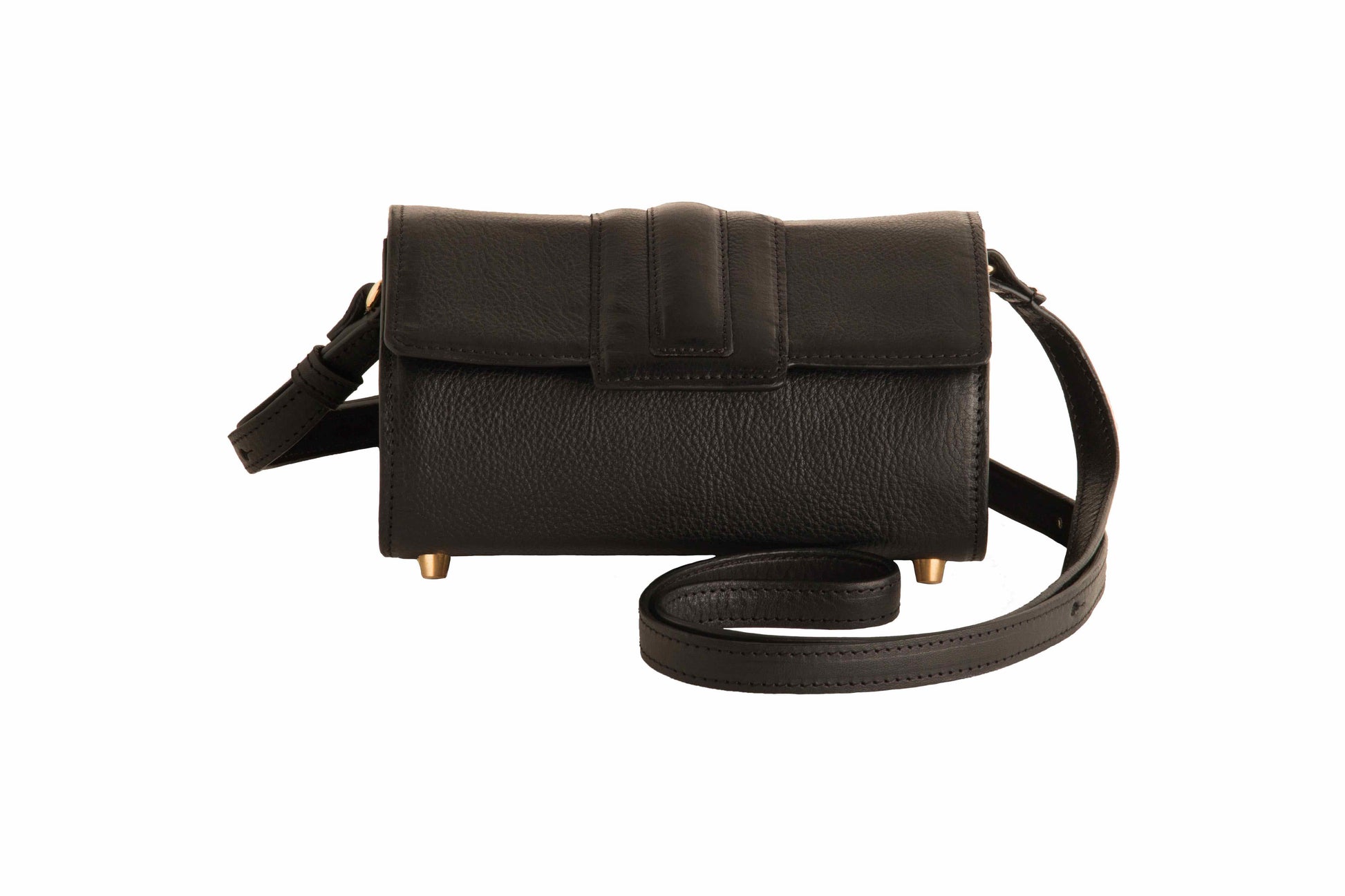 Sac à main cuir camel tannage végétal cousu rue Labie — Mumbai