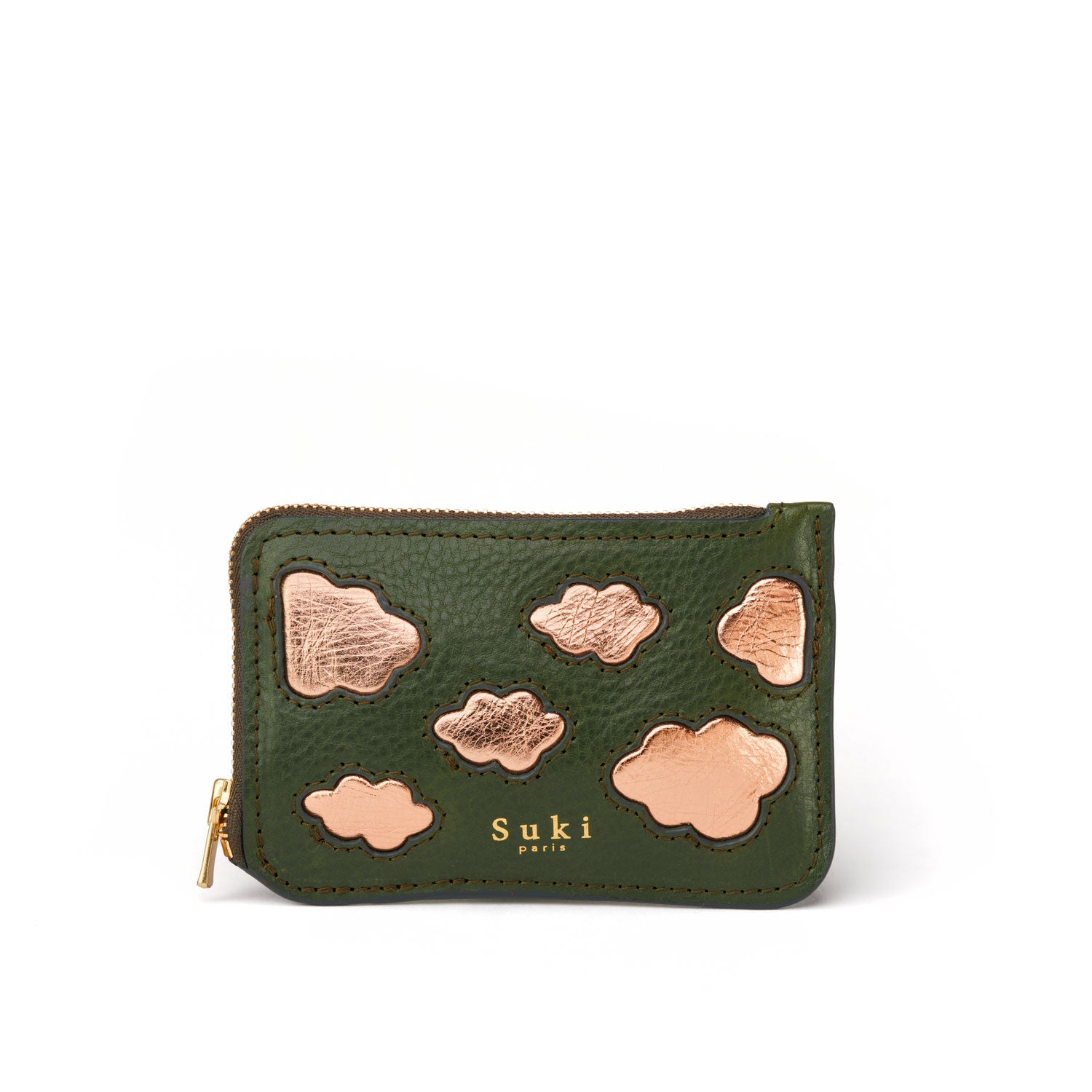 Portefeuille cuir femme made in France, grand format — Naxos Suki Paris