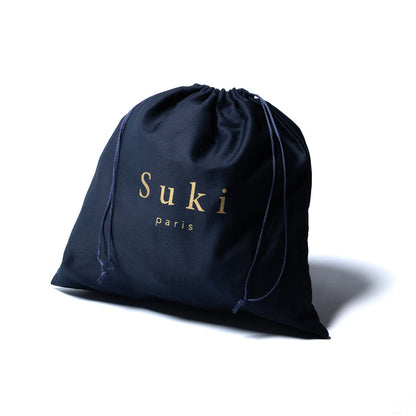 Marquage à chaud personnalisable, sac seau Altaï black Suki Paris